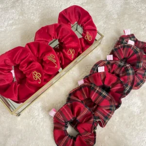 Scrunchies Tartan